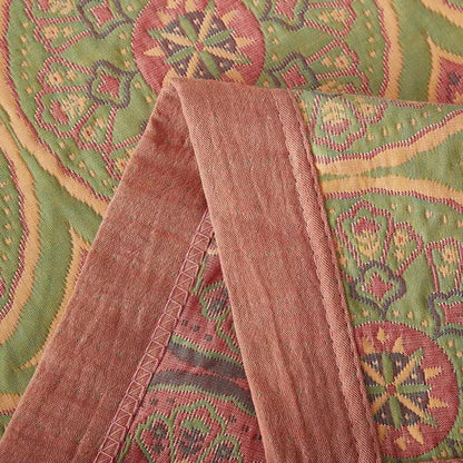 Couverture en coton réversible