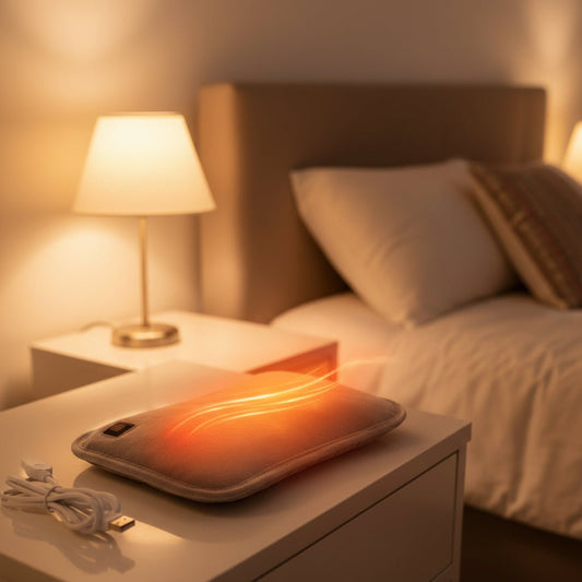 USB heating pad with adjustable temperature