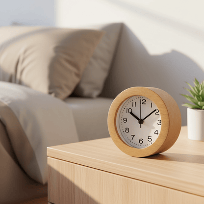 LED alarm clock with adjustable brightness