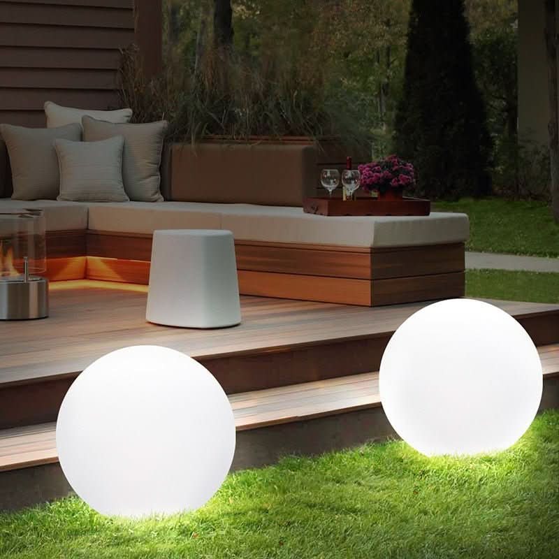 Kula LED RGB z Pilotem i Akumulatorem do Zastosowań Zewnętrznych