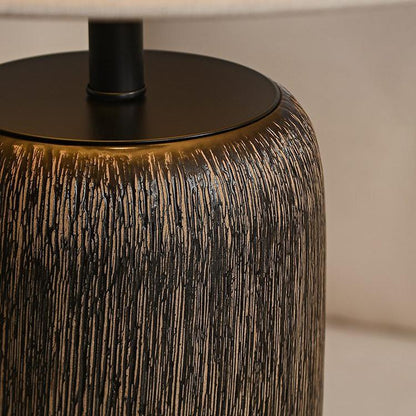 Lampa podłogowa z oprawą E27, metalowo-ceramiczna konstrukcja, oświetlenie do wnętrz