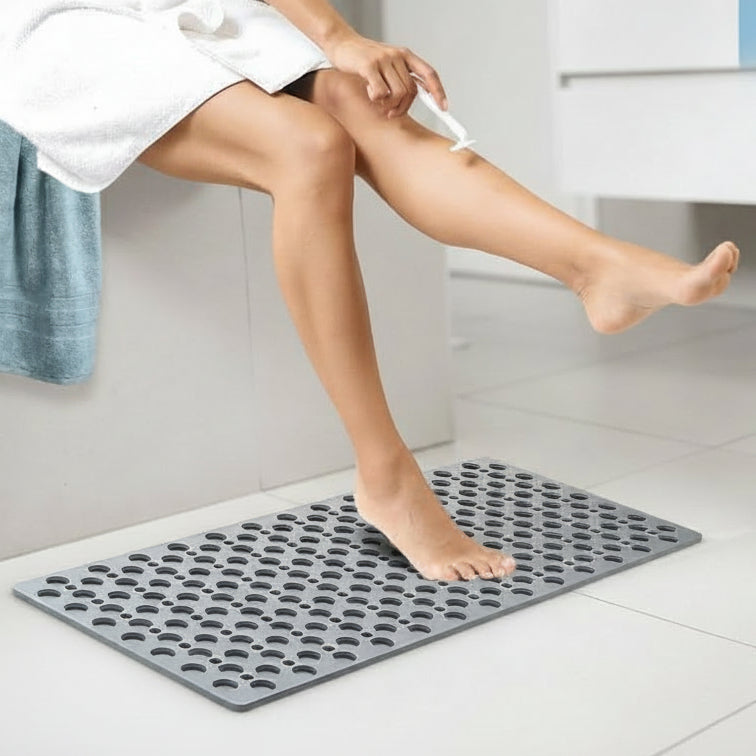 Tapis de douche à ventouses