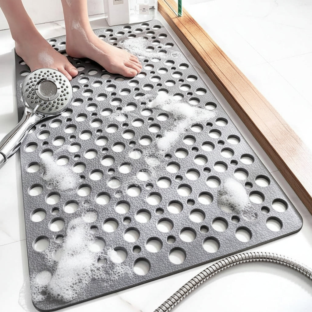 Tapis de douche à ventouses