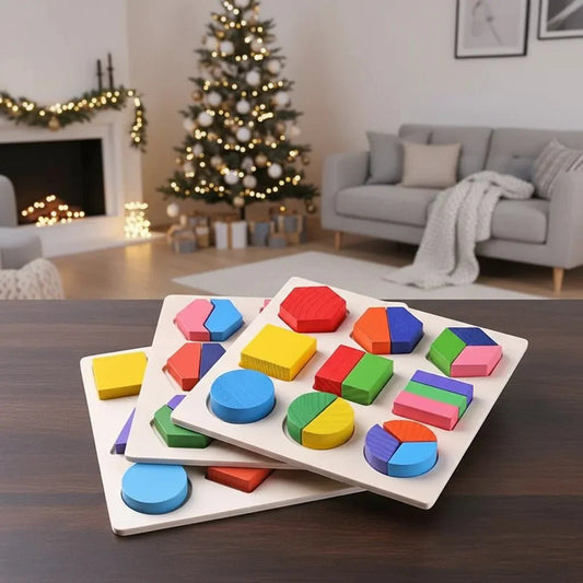Puzzle Montessori de tri des formes