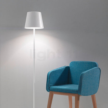 Lampa podłogowa LED akumulatorowa z regulacją wysokości, 3000K