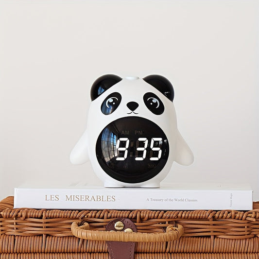 Budzik Panda z temperaturą