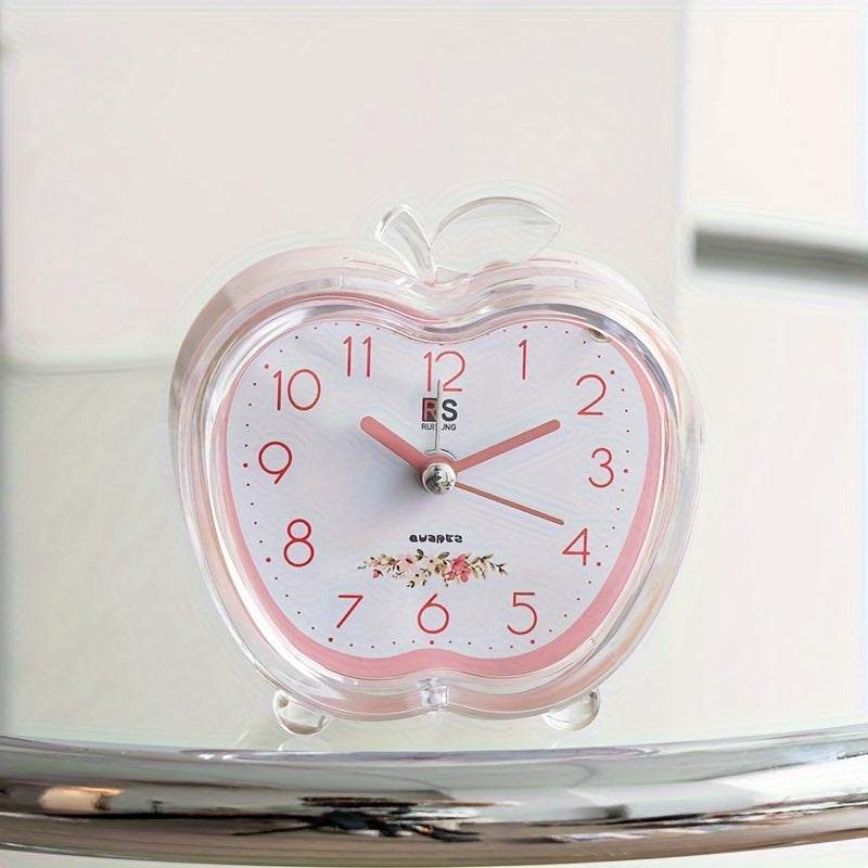 Travel alarm clock with night light