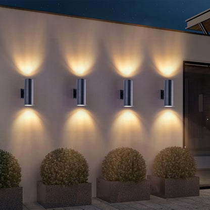 Lampa Ścienna LED Zewnętrzna Up Down do Oświetlenia Elewacji i Wejścia
