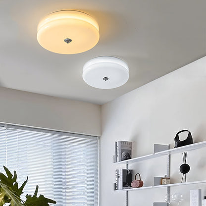Art Deco Plafon LED z Geometrycznym Wzorem i Zintegrowanym Oświetleniem