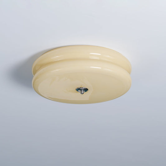 Art Deco Plafon LED z Geometrycznym Wzorem i Zintegrowanym Oświetleniem