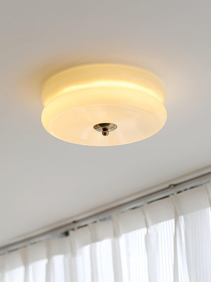 Art Deco Plafon LED z Geometrycznym Wzorem i Zintegrowanym Oświetleniem