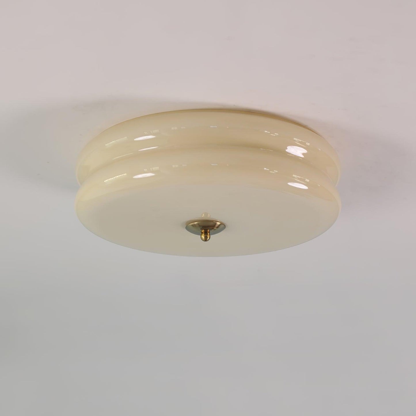 Art Deco Plafon LED z Geometrycznym Wzorem i Zintegrowanym Oświetleniem