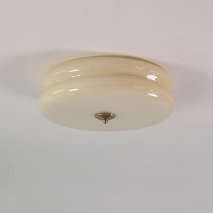 Art Deco Plafon LED z Geometrycznym Wzorem i Zintegrowanym Oświetleniem