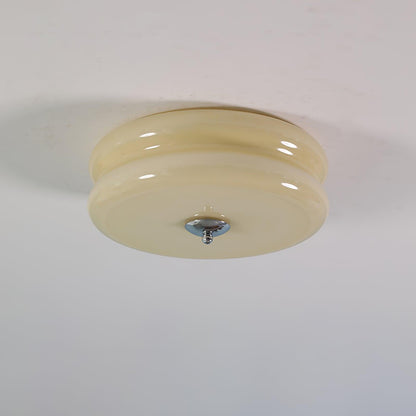 Art Deco Plafon LED z Geometrycznym Wzorem i Zintegrowanym Oświetleniem