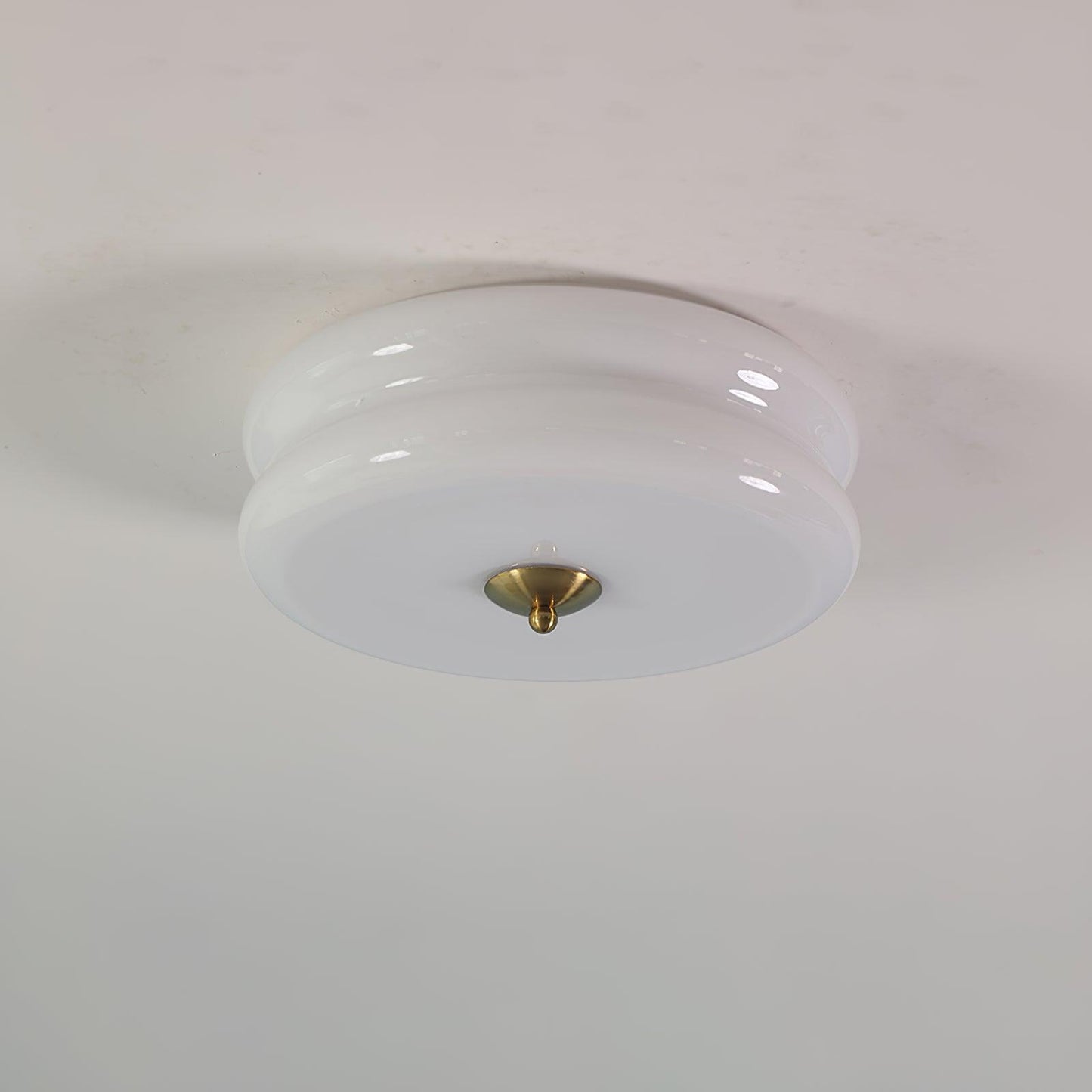 Art Deco Plafon LED z Geometrycznym Wzorem i Zintegrowanym Oświetleniem