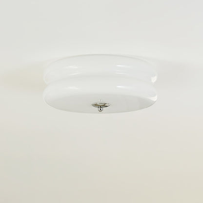 Art Deco Plafon LED z Geometrycznym Wzorem i Zintegrowanym Oświetleniem