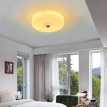 Art Deco Plafon LED z Geometrycznym Wzorem i Zintegrowanym Oświetleniem