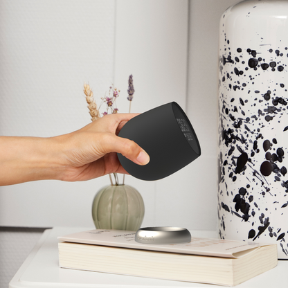 Touch alarm clock with a gyroscope