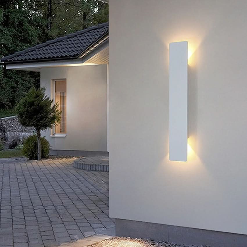 Lampa Ścienna LED IP65 z Aluminiową Obudową do Zastosowań Zewnętrznych