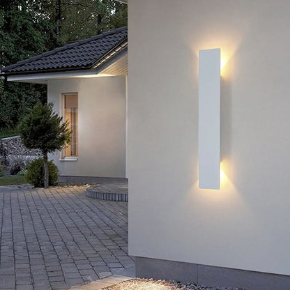 Lampa Ścienna LED IP65 z Aluminiową Obudową do Zastosowań Zewnętrznych