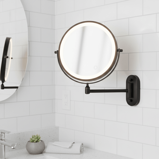Miroir LED grossissant