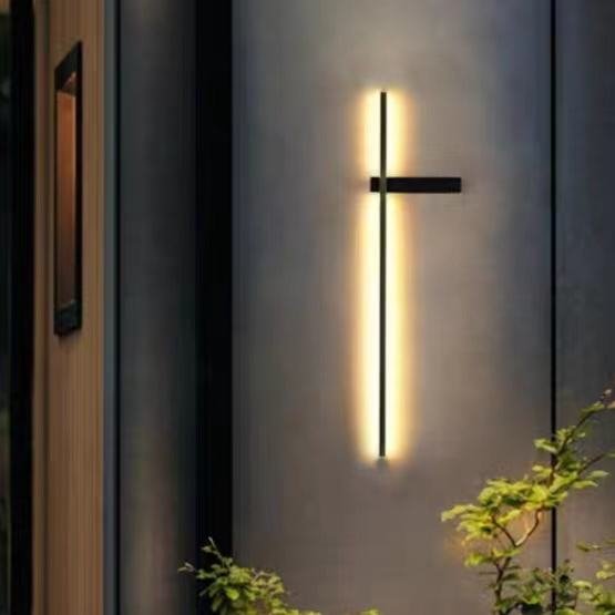 Zewnętrzna lampa ścienna LED 220V do montażu na elewacji budynków