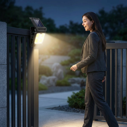 Lampa solarna z czujnikiem ruchu