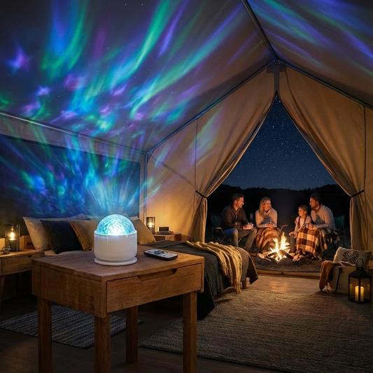 Projektor zorzy polarnej LED