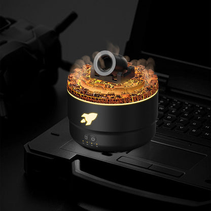 Nawilżacz powietrza z dyfuzorem aromatów i oświetleniem LED z trybami mgły