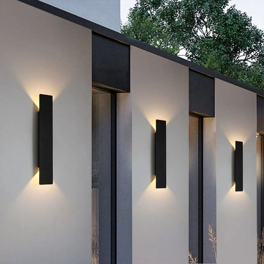 Lampa Ścienna LED IP65 z Aluminiową Obudową do Zastosowań Zewnętrznych