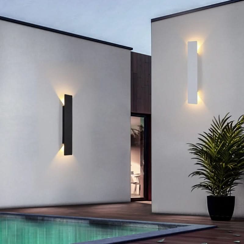 Lampa Ścienna LED IP65 z Aluminiową Obudową do Zastosowań Zewnętrznych