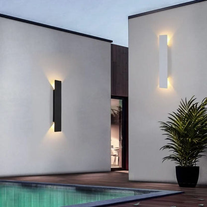 Lampa Ścienna LED IP65 z Aluminiową Obudową do Zastosowań Zewnętrznych