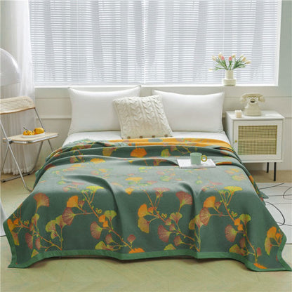 Reversible quilted bedspread