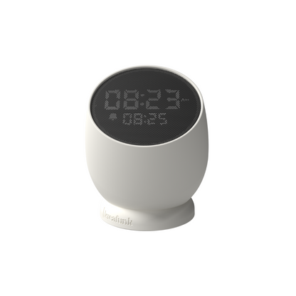 Touch alarm clock with a gyroscope
