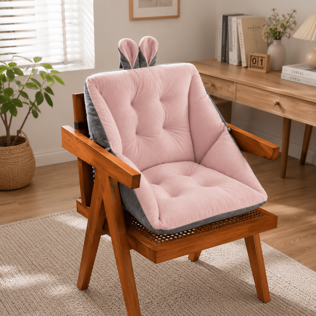 Ergonomiczna Poduszka do Siedzenia z Pianki Memory Foam do Krzeseł, Biura i Samochodu