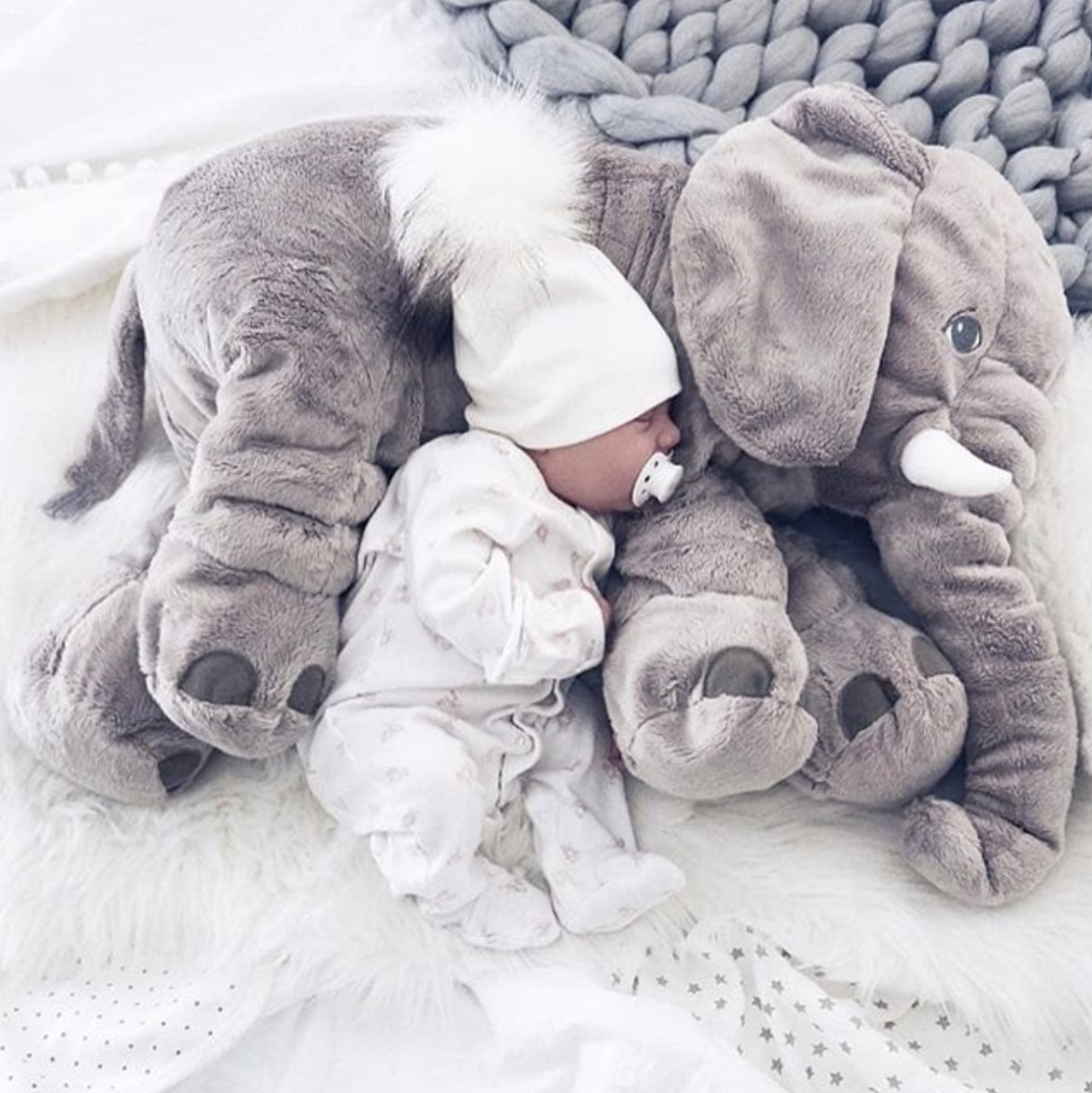Plush elephant cuddly toy