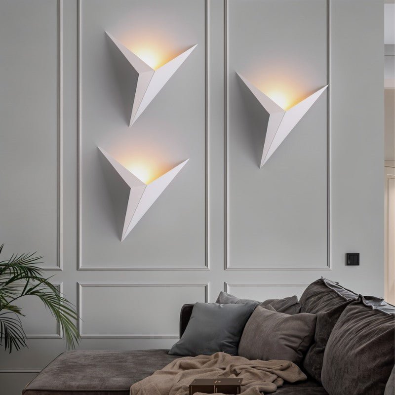 Kinkiet ścienny LED aluminiowy montaż stały 90–260V z wbudowanym źródłem światła