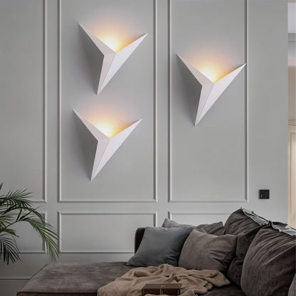 Kinkiet ścienny LED aluminiowy montaż stały 90–260V z wbudowanym źródłem światła