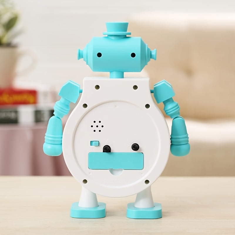 Budzik robot z cichym alarmem