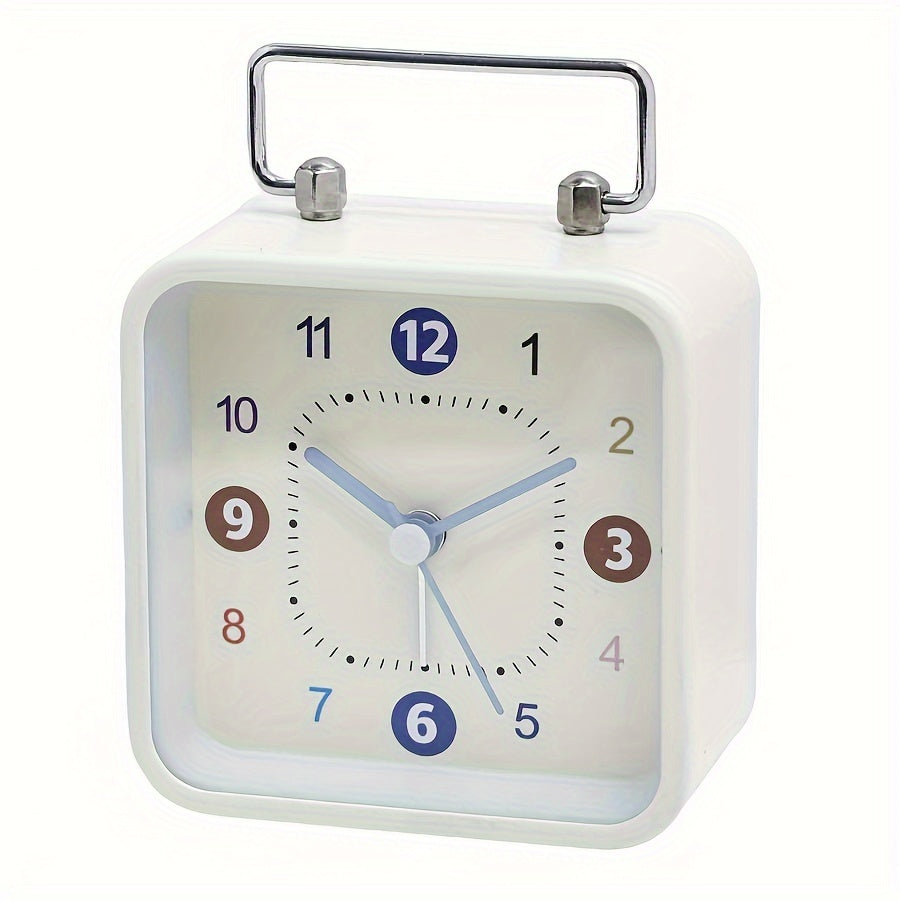 Digital alarm clock with a night light