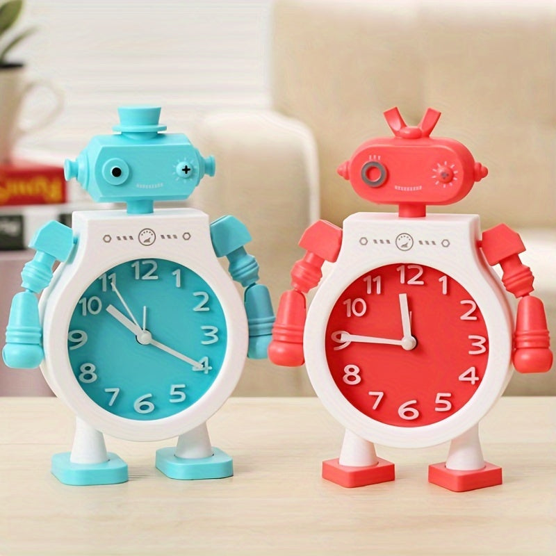 Budzik robot z cichym alarmem