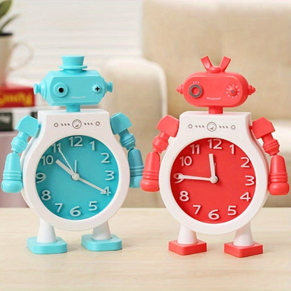 Budzik robot z cichym alarmem