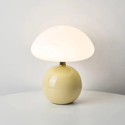 Lampa stołowa LED w kształcie grzyba z regulacją 3 barw światła i zasilaniem AC 220V