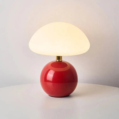 Lampa stołowa LED w kształcie grzyba z regulacją 3 barw światła i zasilaniem AC 220V