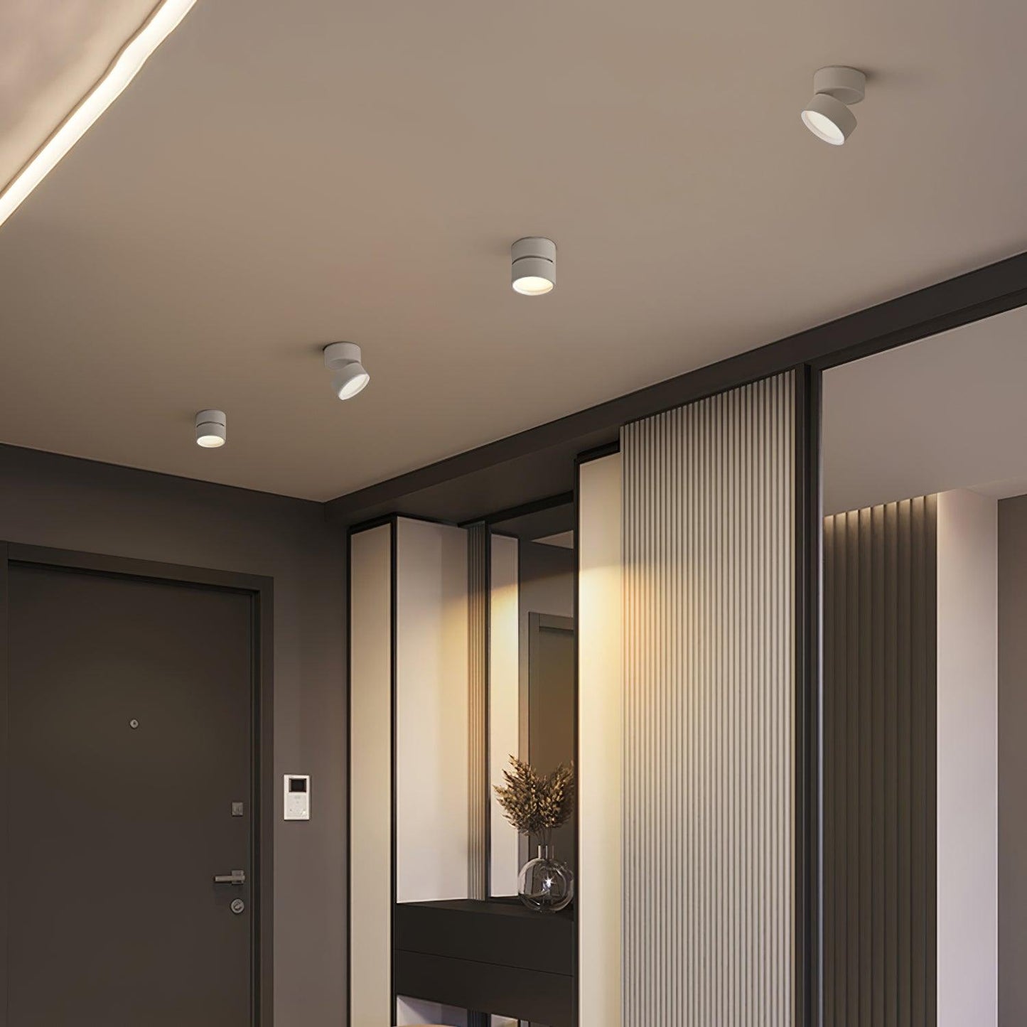 Plafon Punktowy LED Regulowany z Aluminium do Oświetlenia Akcentowego
