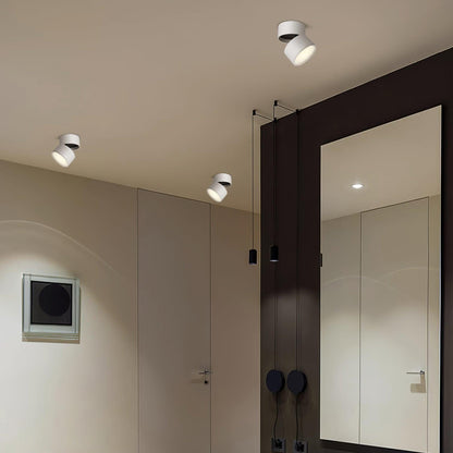 Plafon Punktowy LED Regulowany z Aluminium do Oświetlenia Akcentowego