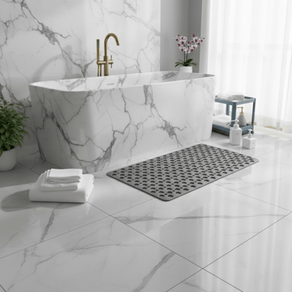 Tapis de douche à ventouses