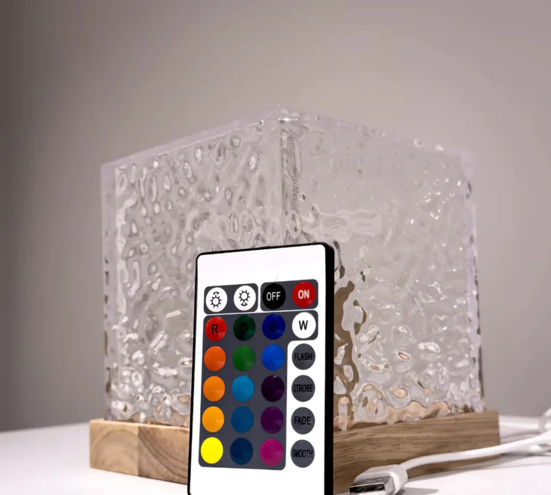 Lampka LED RGB z pilotem i zasilaniem USB do oświetlenia wnętrz