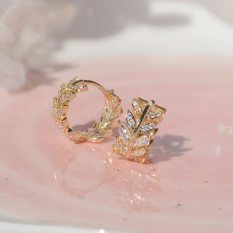 Boucles d’oreilles créoles en moissanite