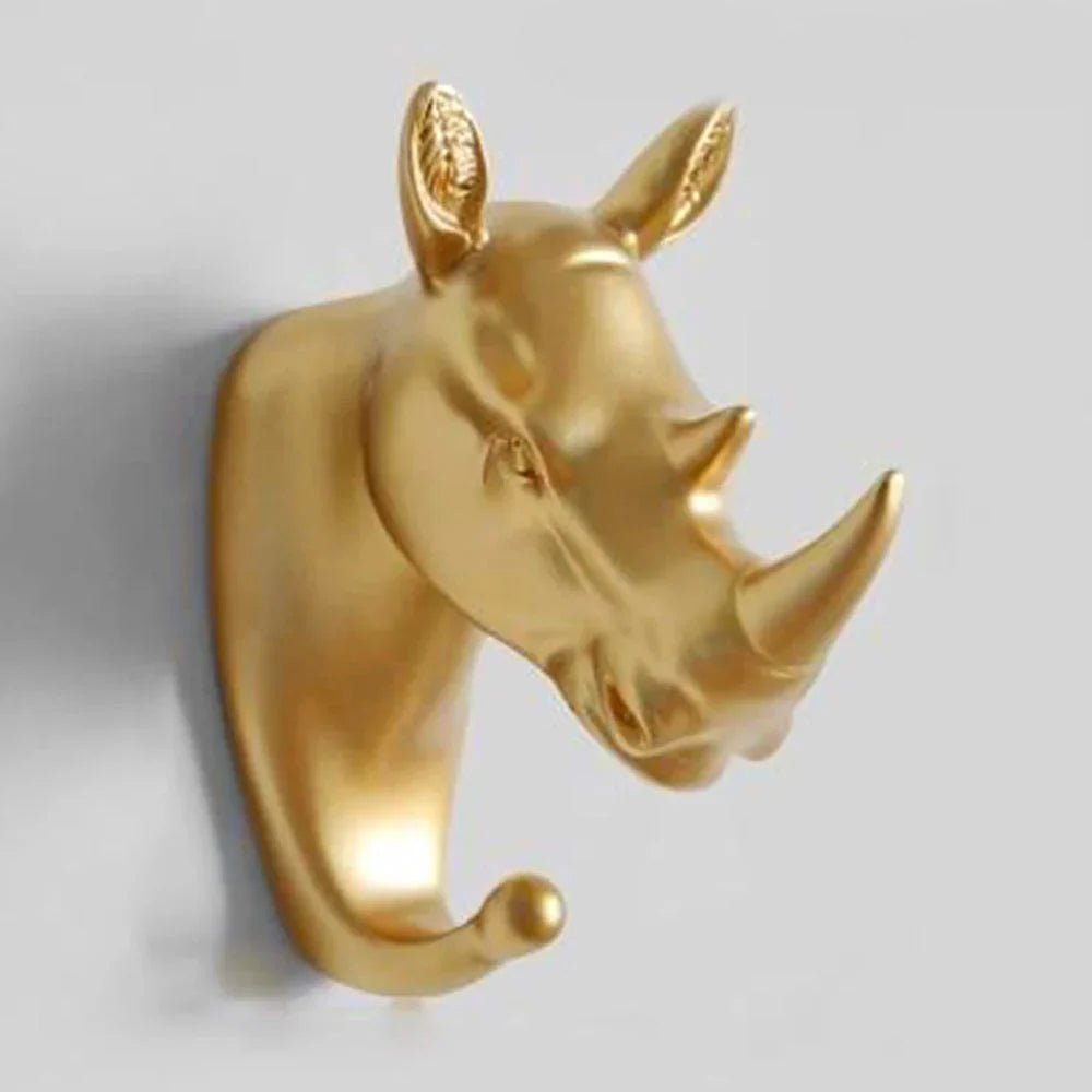 Patère tête d’animal